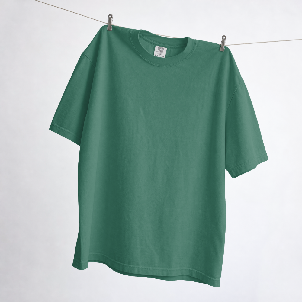 Emerald Green Comfort Colors tee