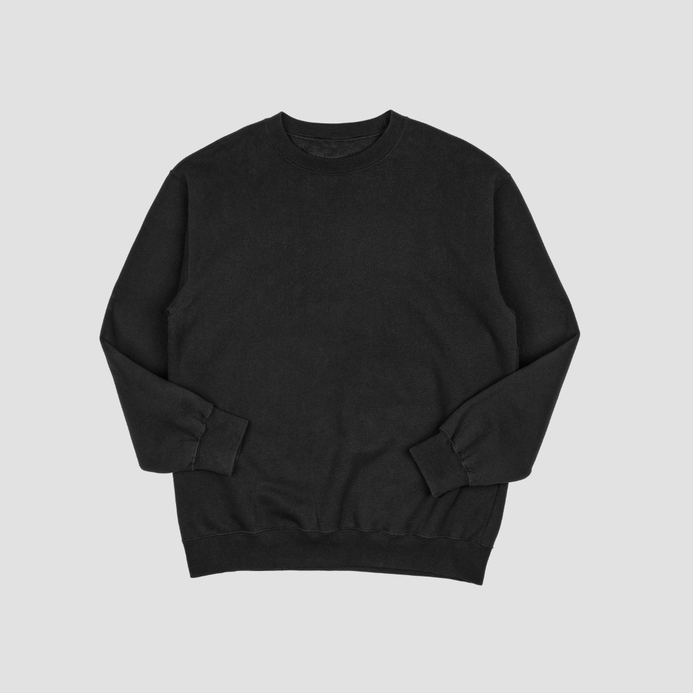 Black Gildan crewneck sweatshirt