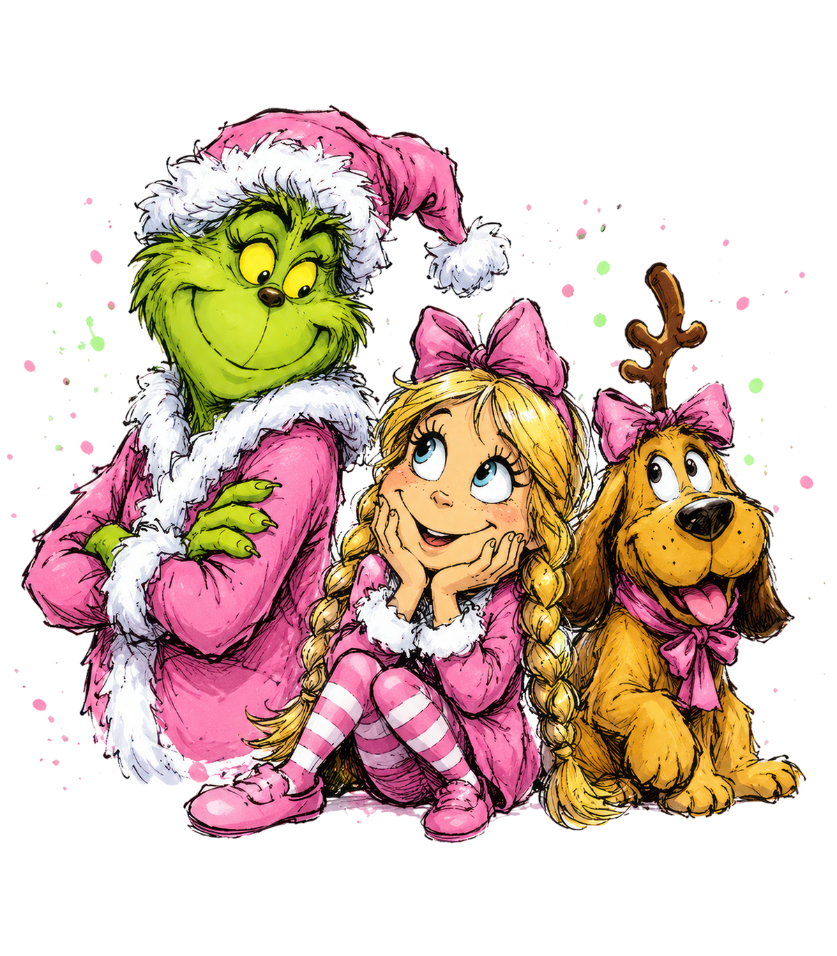 Pink Grinch