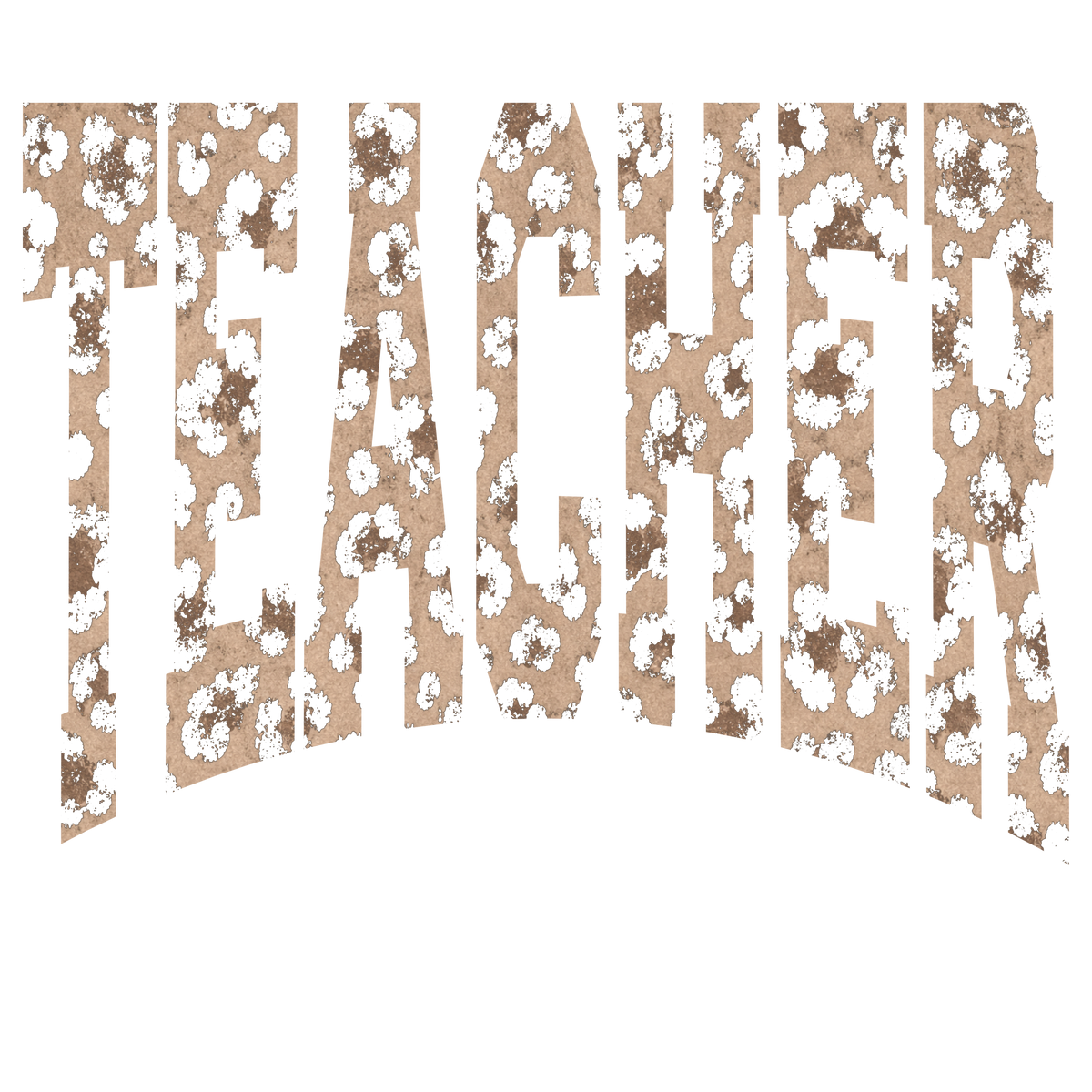 Leopard Teacher Print