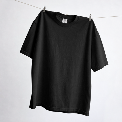 Black Comfort Colors tee