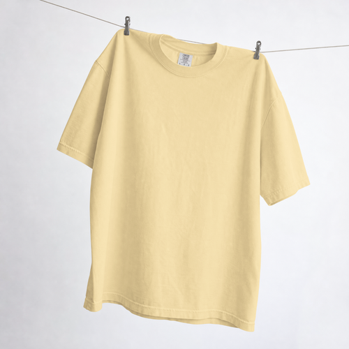 Butter Comfort Colors tee