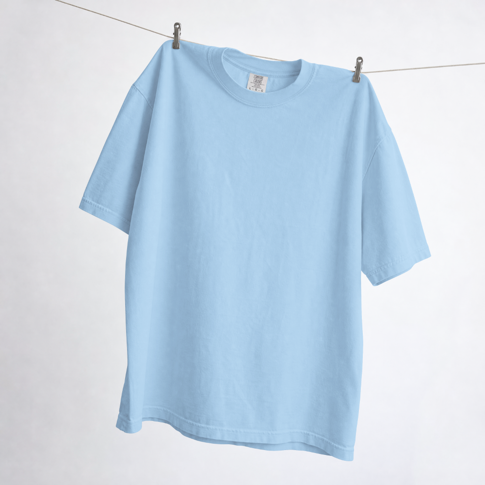 Hydrangea Comfort Colors tee