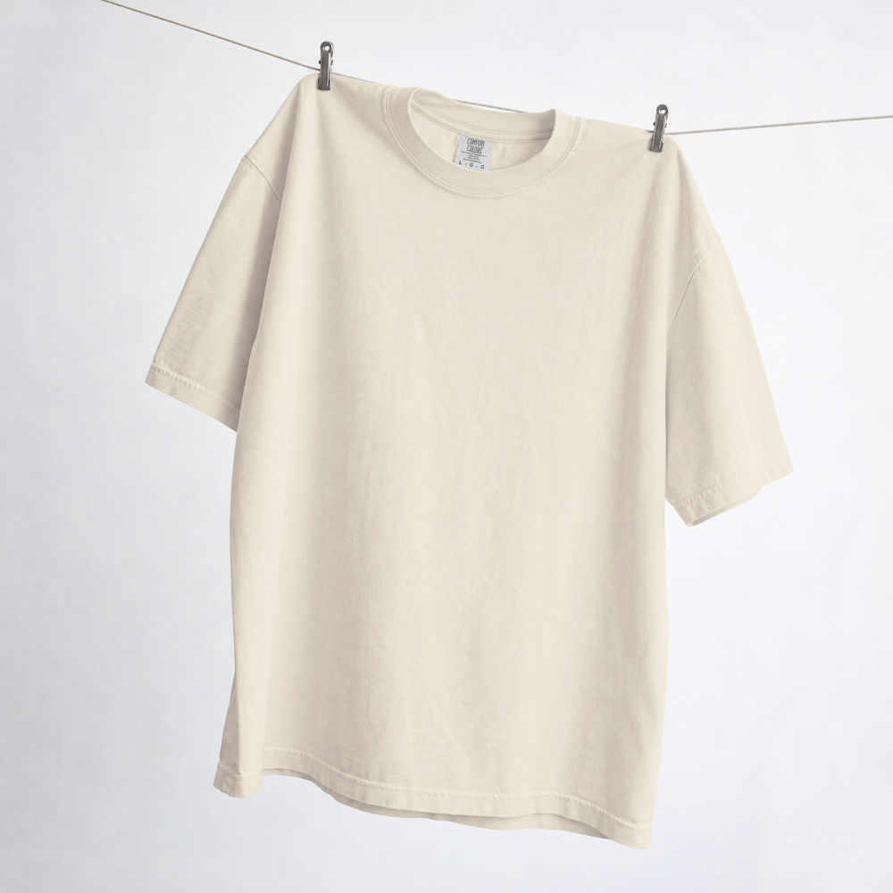 Ivory Comfort Colors tee