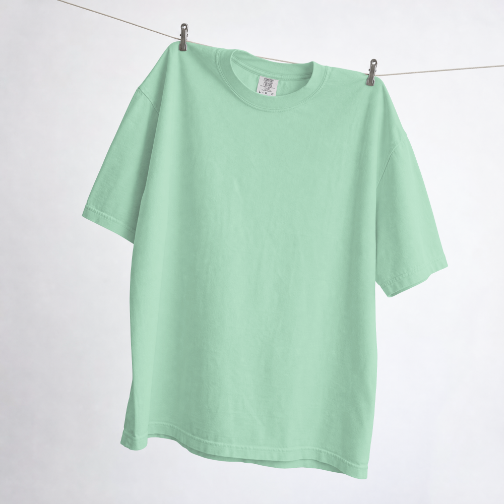 Mint Comfort Colors tee