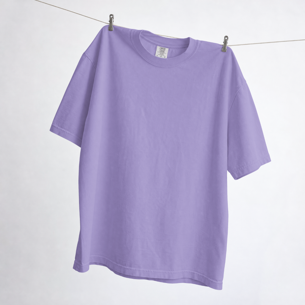 Violet Comfort Colors tee