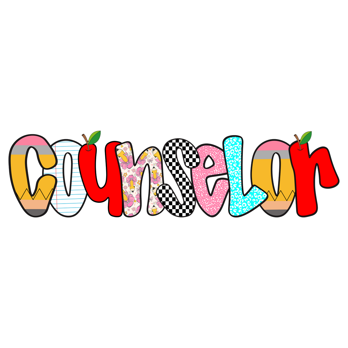 Counselor School Patterns Print