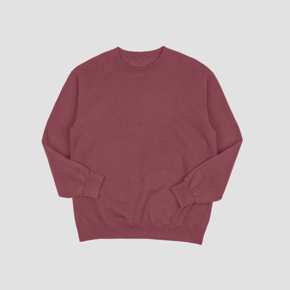 Maroon Gildan crewneck sweatshirt