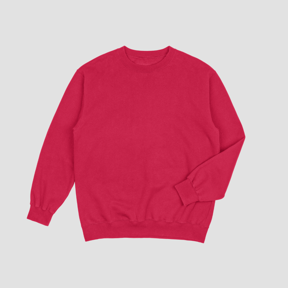 Red Youth Sweatshirt - Gildan 18000B
