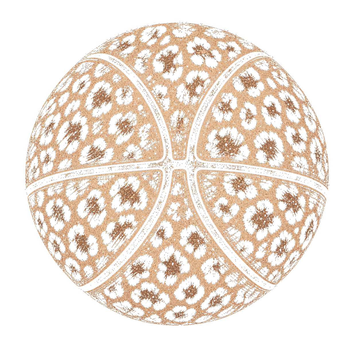 Leopard Basketball Print